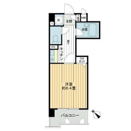 ライオンズマンション県庁前の物件間取画像